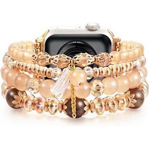 NEW Beaded Luxury Boho Apple Watch Band
